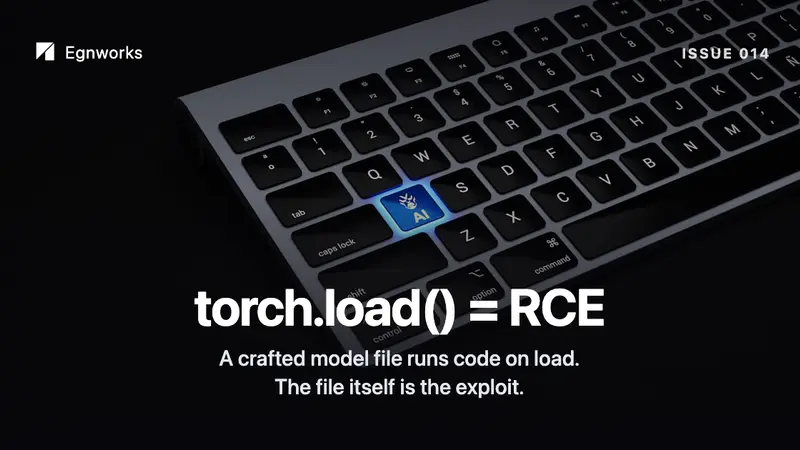 Pickle Deserialization RCE How a Malicious AI Model Runs Code the Moment You Load It